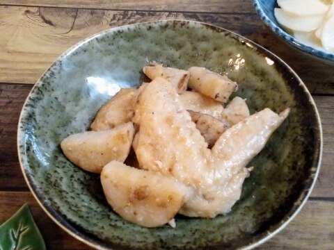 とろとろホクホク♡手羽先と長芋のやさしい煮もの